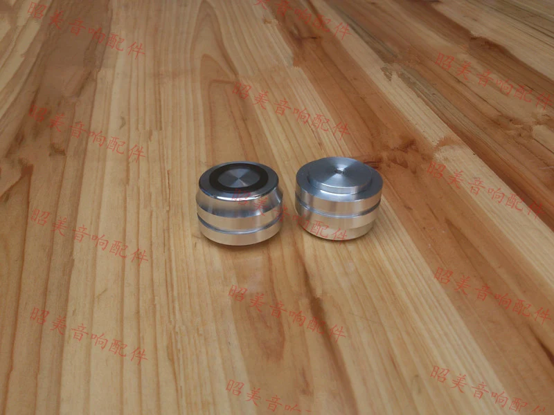 

hot sale 4pcs Diameter 33mm high 22mm aluminum feet/home audio chassis feet