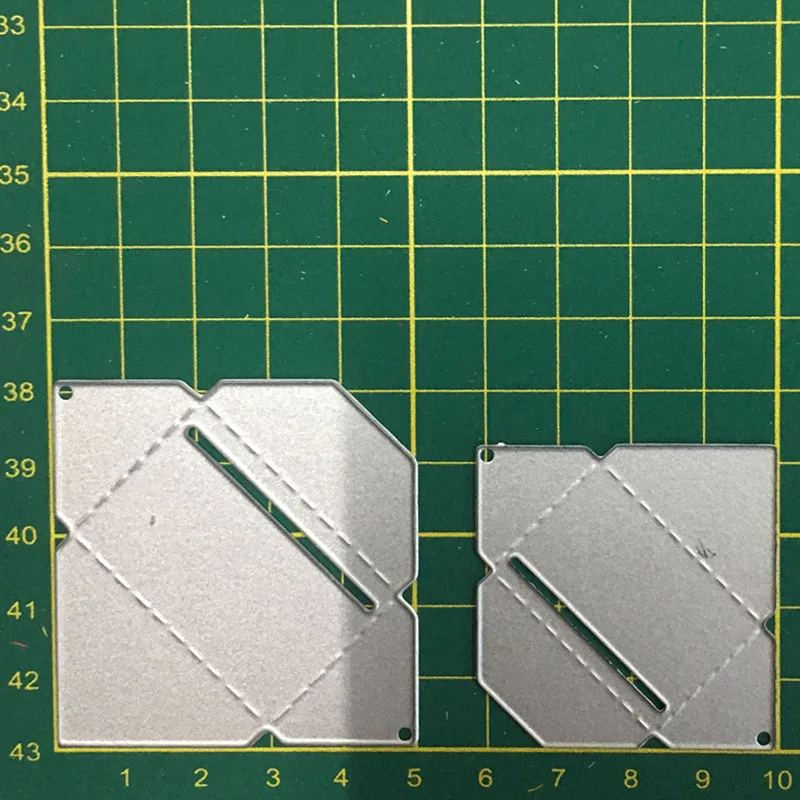 2 pcs envelope frame metal dies cutting decoration Embossing Scrapbooking Steel Craft Dies cuts Stamp paper Stencil | Дом и сад