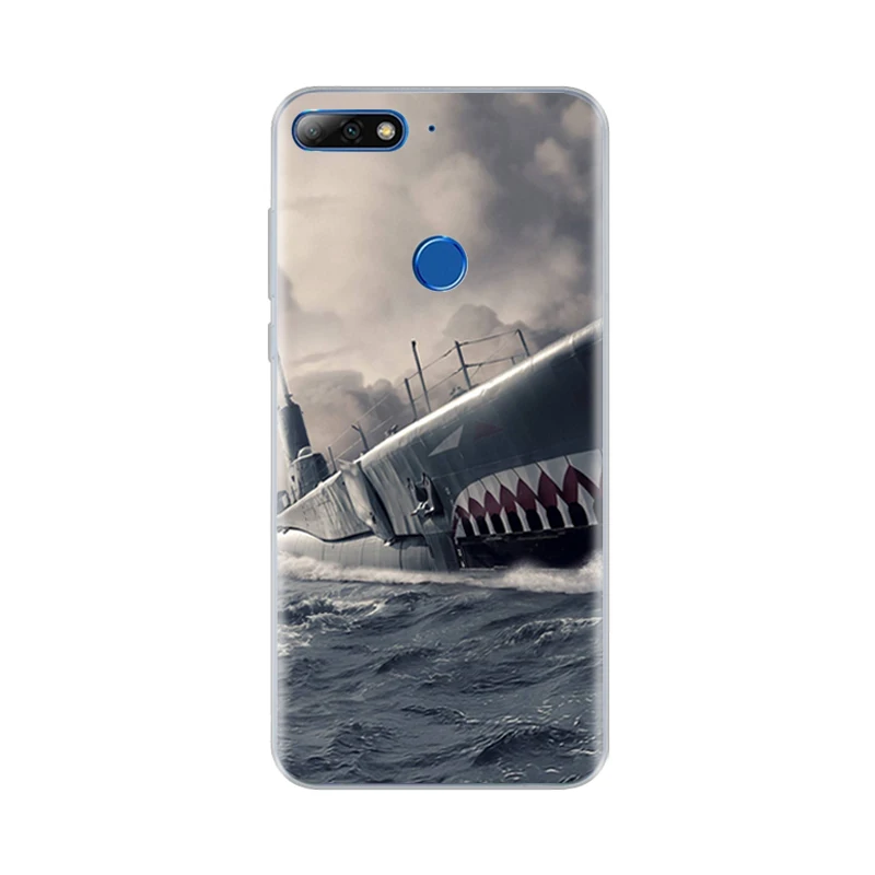 Silicone case For AUM-L41 5.7 inch Huawei Honor 7C Case Cover Pro 5.99&quot soft back cover Phone russian version | Мобильные