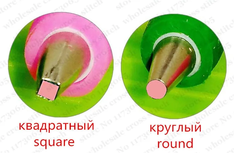 Фото Алмазная мозаика для рукоделия 5D, бриллиантовая ручка-карандаш для квадратной круглой алмазной вышивки №5