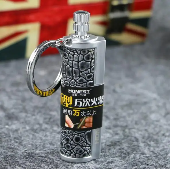 Подлинная честная зажигалка десять тысяч спичек удобная металлическая подвеска