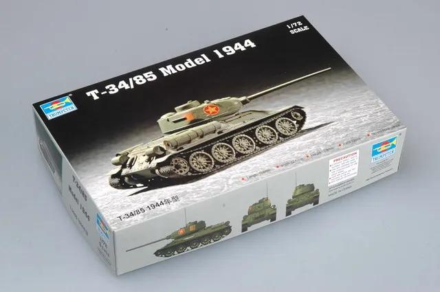 Труба 07207 1: 72 советская T-34/85 средняя 1944 бака. Модель сборки