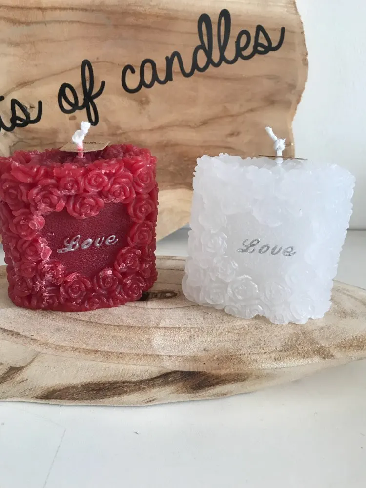 Свадебная вечеринка Diy формы для украшения торта 3D цилиндрическая Сердце Роза