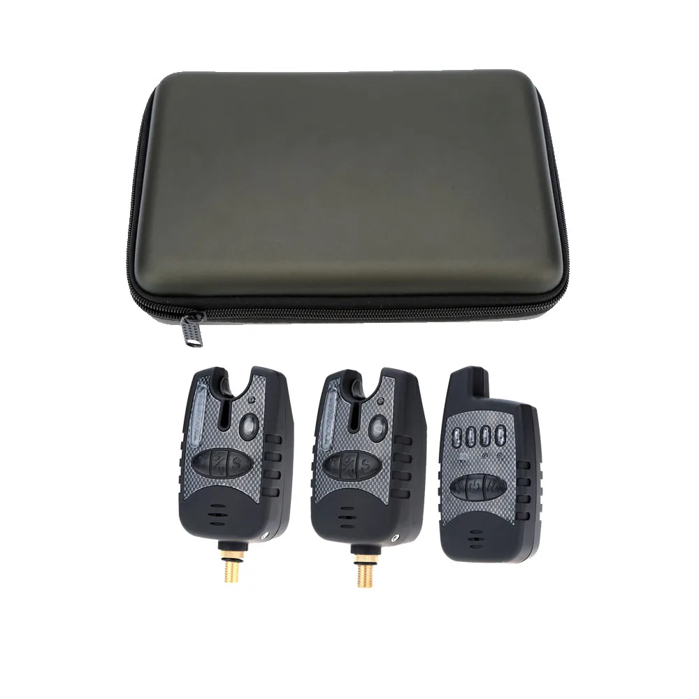 

Carp Wireless Fishing Alarm Fishing Alerts Bite Alarm Pesca Swinger Digital Fishing LED Alarm Set 2 1 Receiver Carp Fishing
