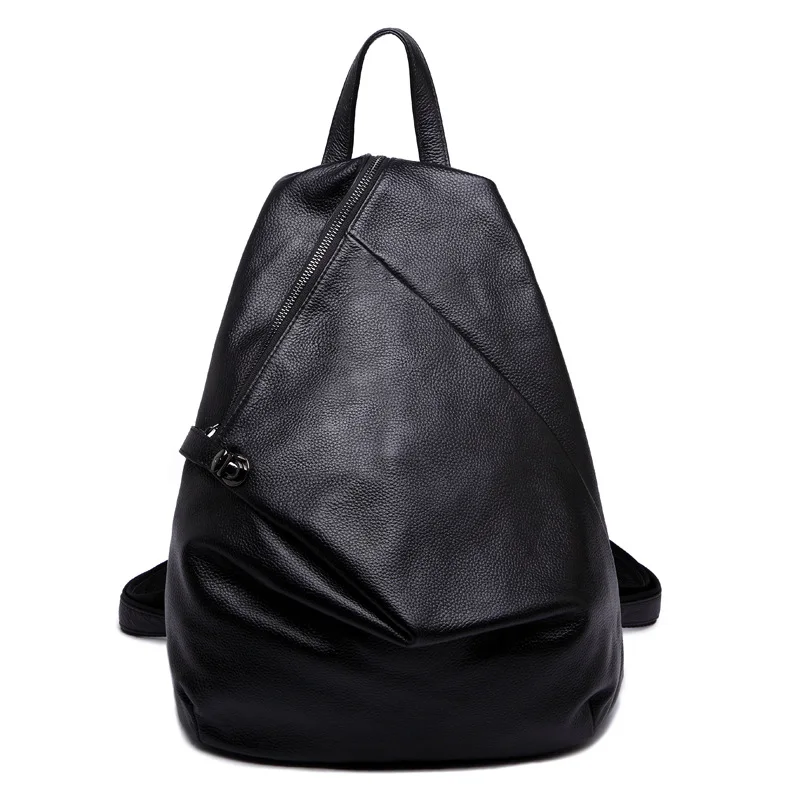 Рюкзак Qiaoduo Женский водонепроницаемый из искусственной кожи|bag mochila|leather school bagwomen