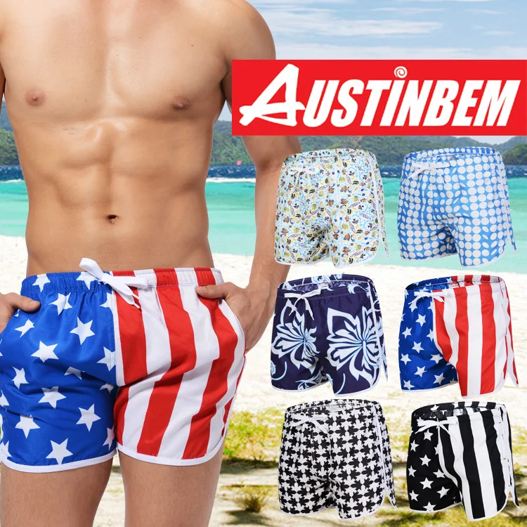 2018 бренд AUSTINBEM новый стиль мужские сексуальные пляжные шорты для серфинга