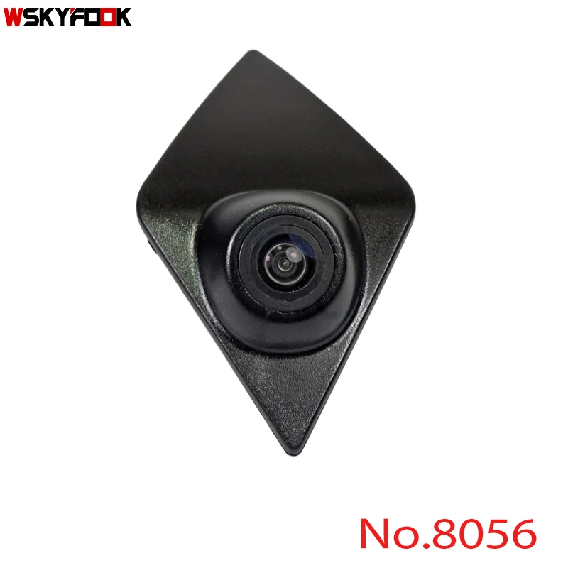 Appr. 180deg CCD HD камера с логотипом для автомобиля с ночным видением спереди для Renault Koleos KADJAR от 2013 до Передняя Фирменная камера с логотипом - Название цвета: 8156CCD