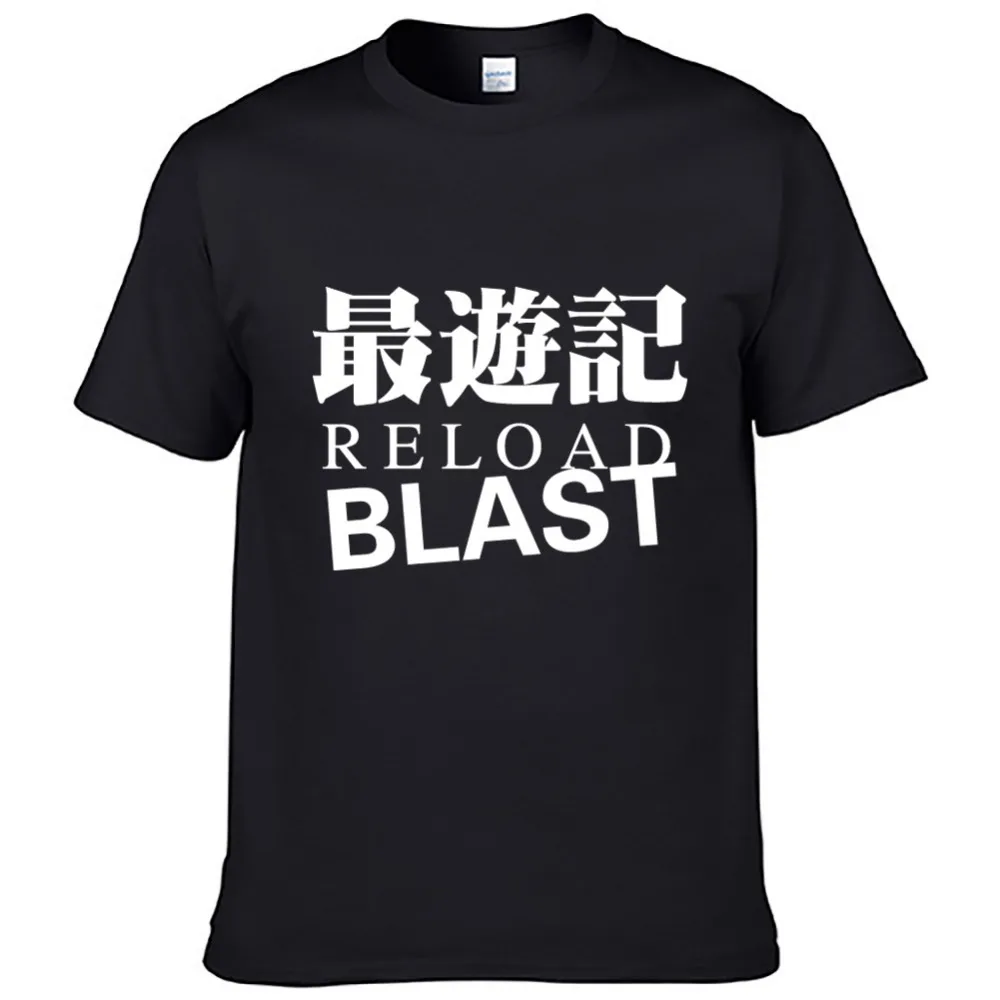 Saiyuki RELOAD BLAST футболка анимационный комикс Косплей модные азатоты | Мужская одежда