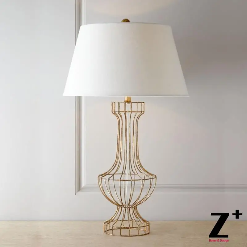 Американский новый классический стиль Барретт открытая проволочная лампа