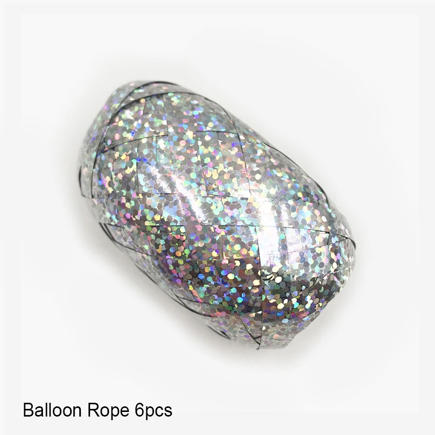6pcs Balloon rope 2 Баллоны и аксессуары пластиковая цепочка для воздушных шаров Шар АРКА свадебное украшение день рождения украшения фон шар колонна - Цвет: 6pcs Balloon rope 2