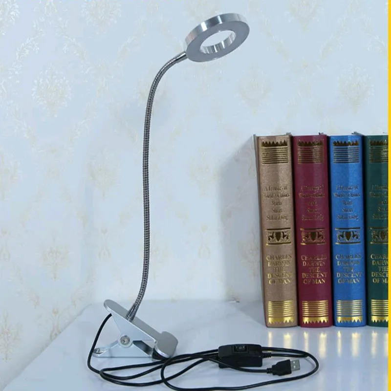 LED Desk Lamp USB Light 360 Degree Supper Soft Metal Horse Tattoo &amp Permanent Makeup Brighting Equipment Accessories | Красота и