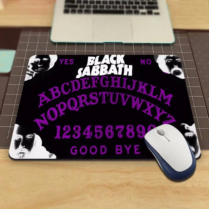220mmX180mm Top Selling Luxury Printing Ouija Board Custom Skin Non Slip Durable Rubber Mousepad for PC Optical Mouse - Color: 220mmX180mm