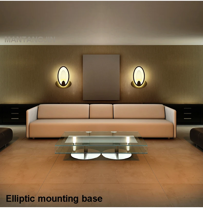 Настенный светильник светодиодный для ванной спальни 11 Вт настенный