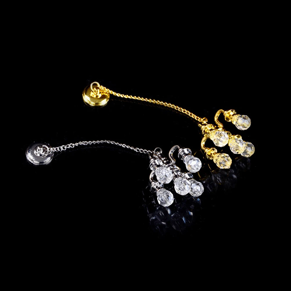 Кукольный домик Миниатюрный потолочный светильник падение лампа украшения