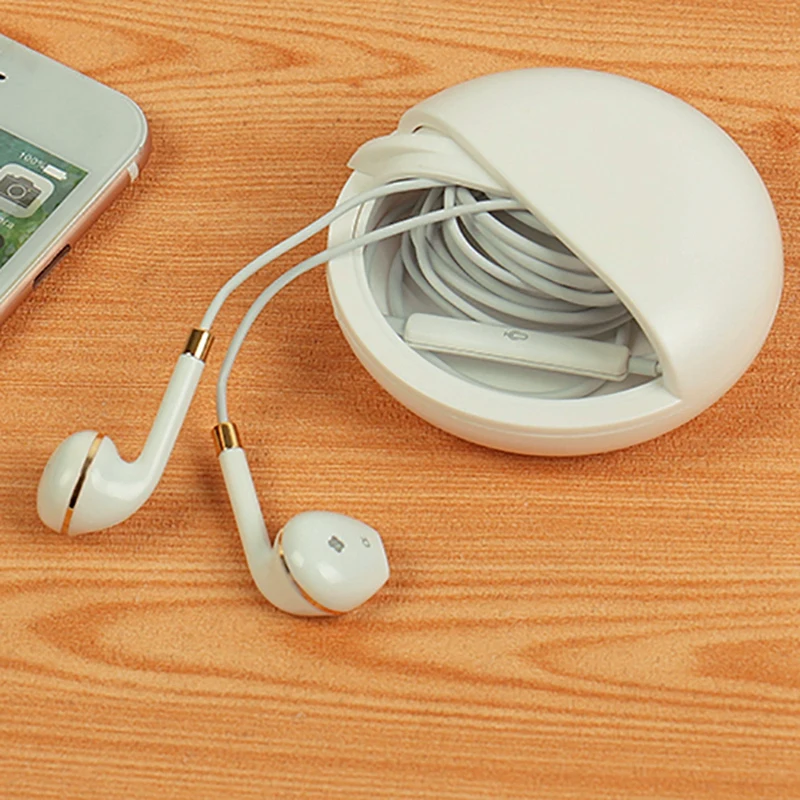 Сумка для наушников портативная коробка хранения аксессуары usb кабель карт