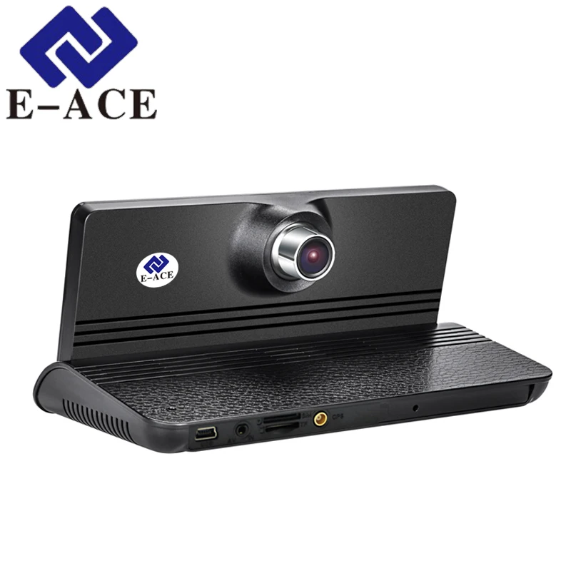 E-ACE 3g Wi-Fi автомобильный видеорегистратор gps Камера зеркало 7 0 дюймов Android Dashcam Full HD