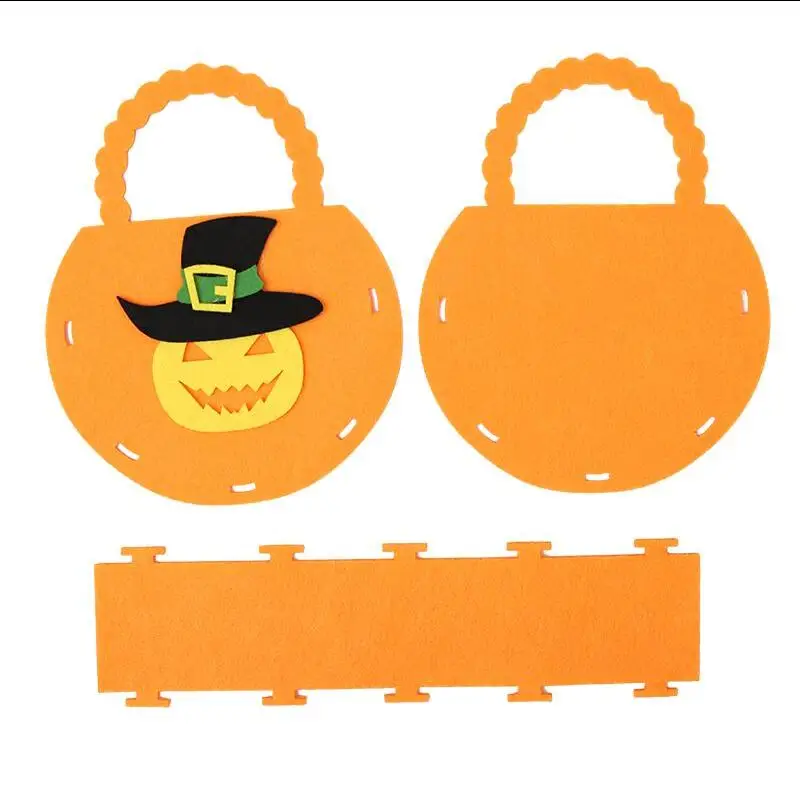 Хэллоуин Тыква призрак ведьмы мешок конфет Для детей ведро сумки подарок игрушки