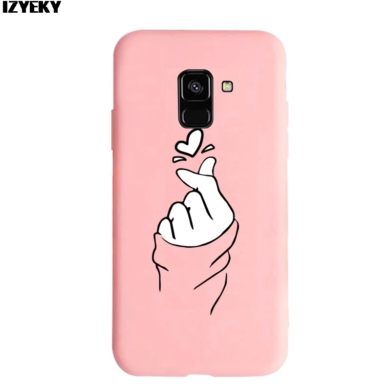 IZYEKY чехол для Samsung J6 Plus милый Универсальный мягкий силиконовый Galaxy J6Plus 2018 + J 6 J610