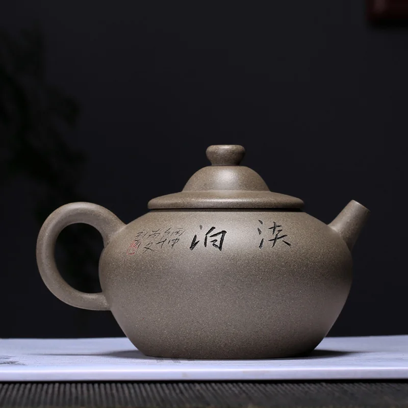 Фиолетовый песочный чайный сервиз продается от производителя Qingduan Hat Pot горшок
