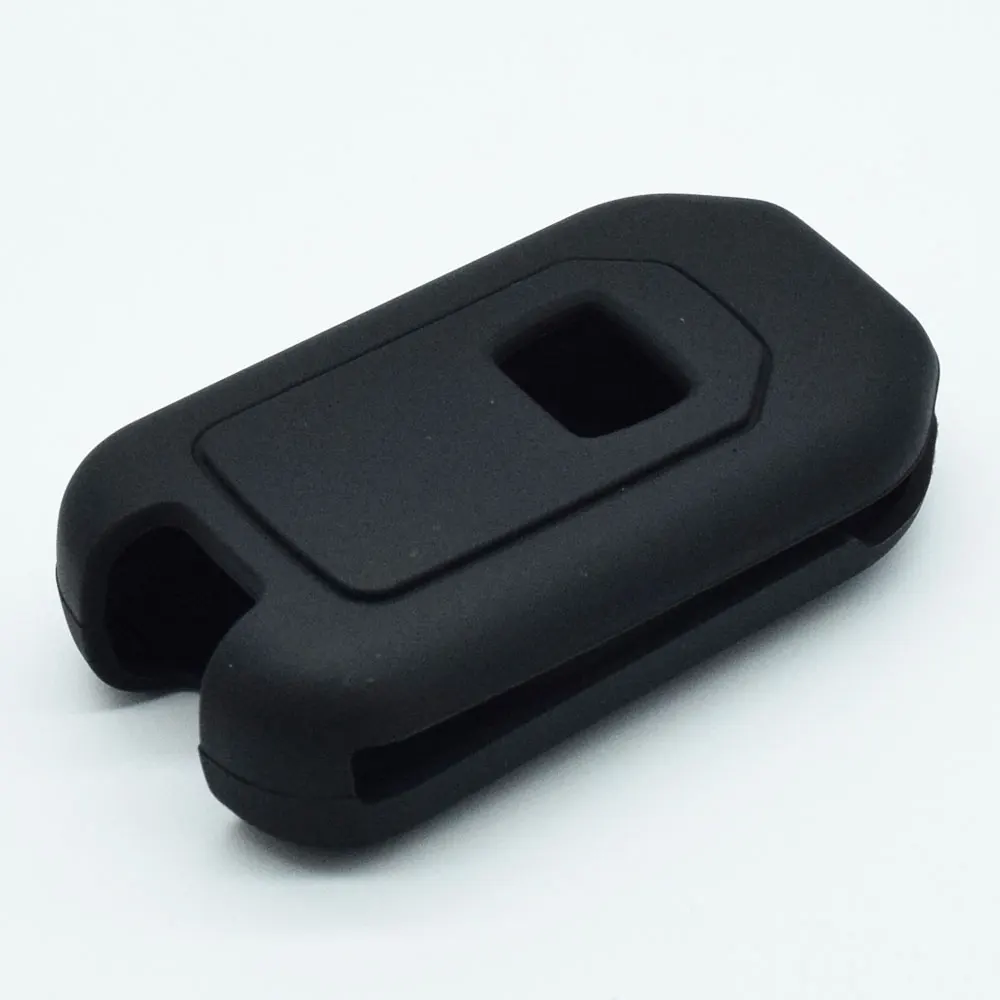 Складные 3 кнопки силиконовые чехлы для ключей автомобиля дистанционный Брелок