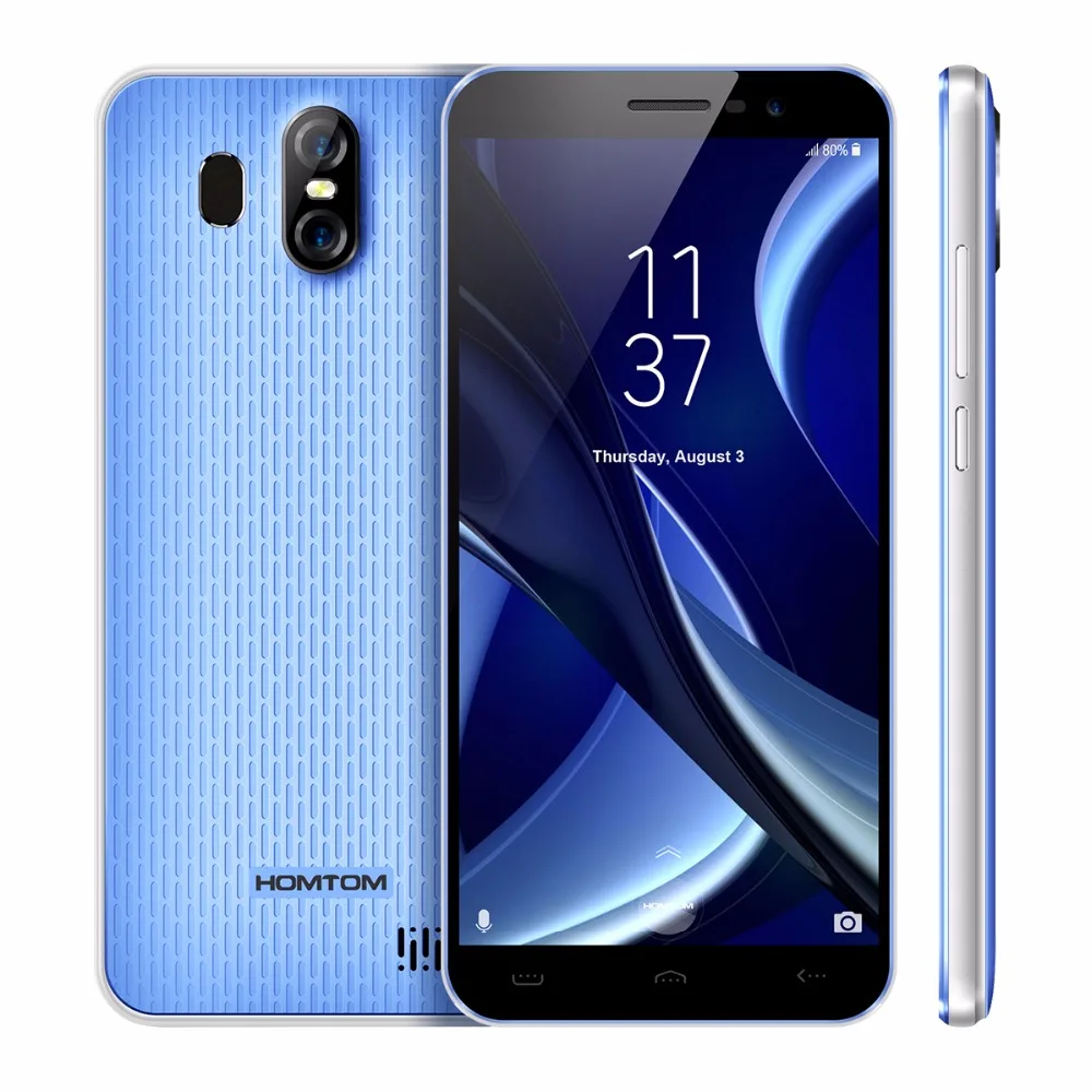 HOMTOM S16 Оперативная память 2 ГБ + Встроенная 16 Гб двойные камеры заднего вида