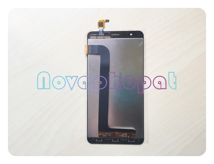 Novaphopat 100% тестирование черный/белый экран для Oukitel U15 Pro ЖК-дисплей сенсорный