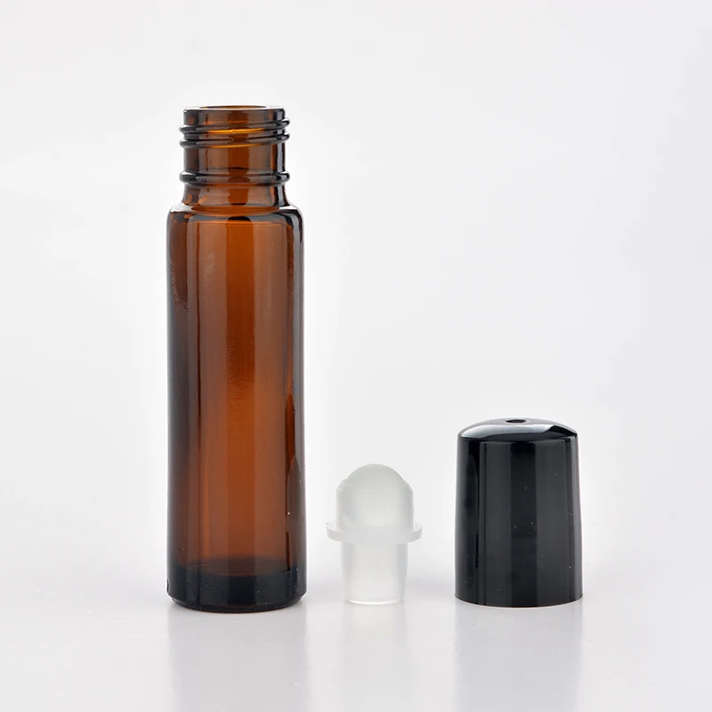 1Piece 10ML Portable Refillable Brown Glass Perfume Bottle With Roll On&ampEmpty Essential Oil Case For Traveler | Красота и здоровье