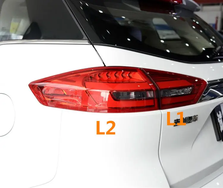 Для Geely Atlas, Boyue, NL3, внедорожник, Протон X70, Emgrand X7 спортивные, заднего светильник хвост светильник в сборе