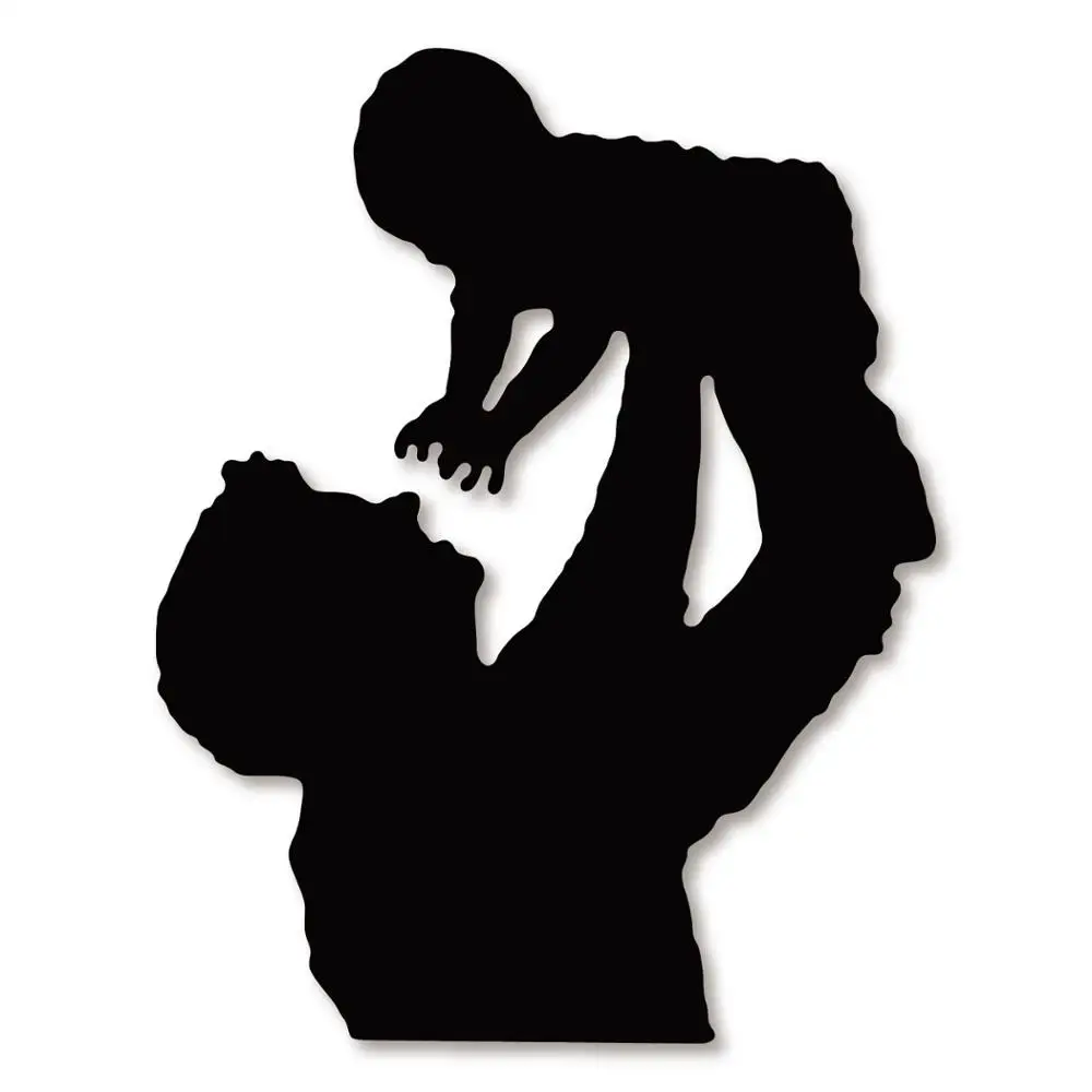 ForeWan Father &amp Baby металлические стальные Вырубные штампы для рукоделия вырубные
