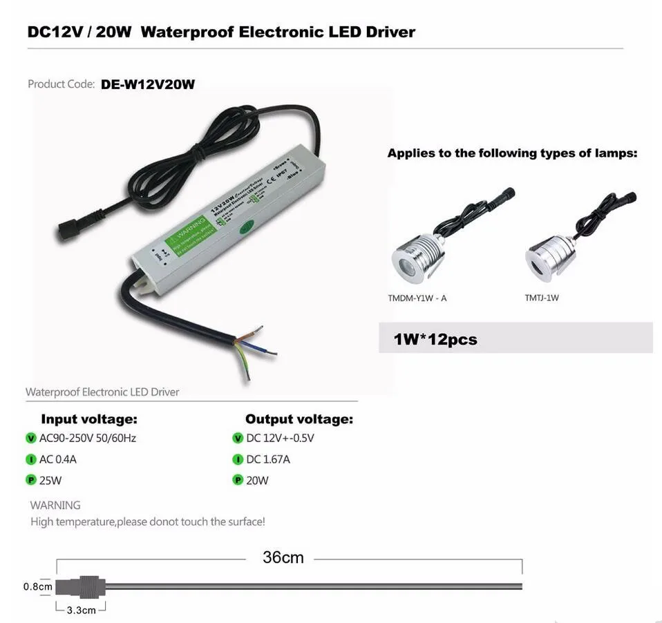 2-контактный водонепроницаемый коннектор-адаптер винтовой замок электрический