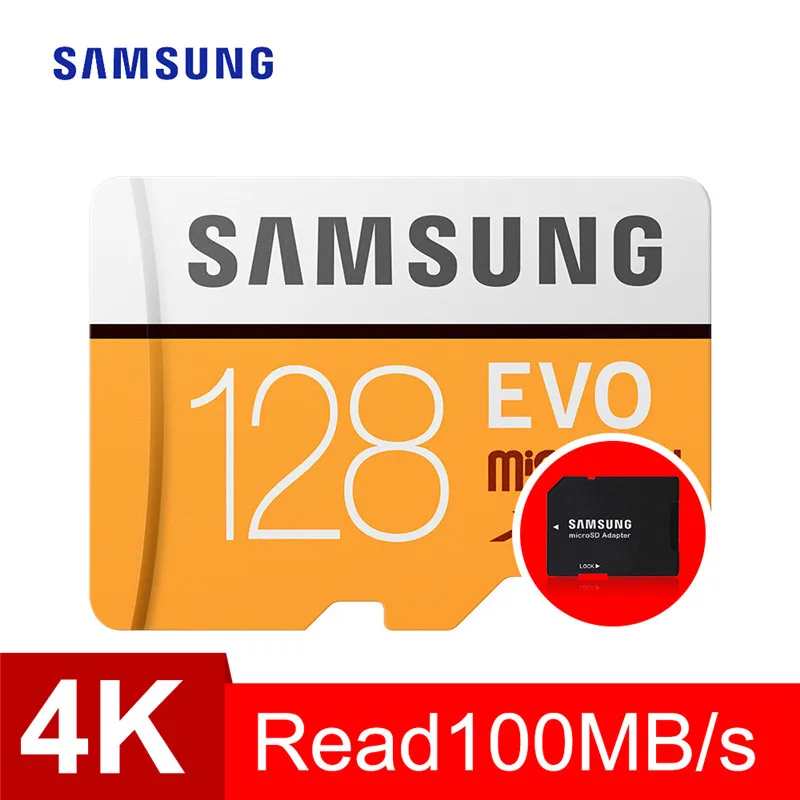 SAMSUNG карта памяти micro sd класс 10 128 ГБ|Карты памяти| |