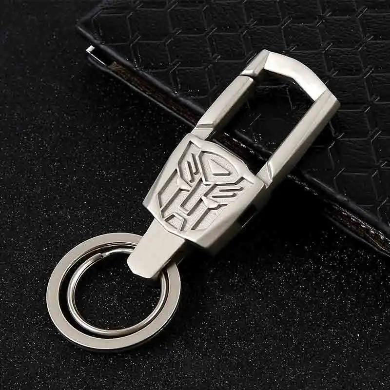 Бренд ZIRIS высококачественный сплав натуральная кожа мужской брелок сумка