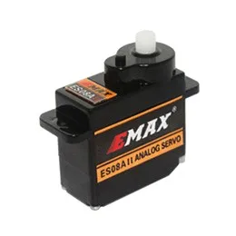 EMAX ES08A II Mini Plastic Gear Аналоговый сервопривод 1 8 кг/сек для моделей RC | Игрушки и хобби