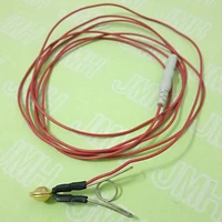 2pcs high quality din 1 5mm ear clip electrode sleep brain eeg cable