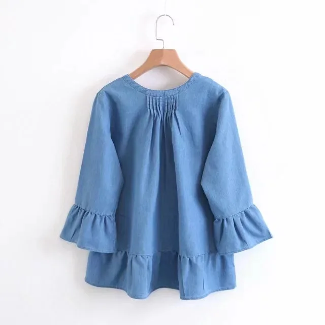 Осень 2017 г. новый европейский Стиль Для женщин Мода v образным вырезом три