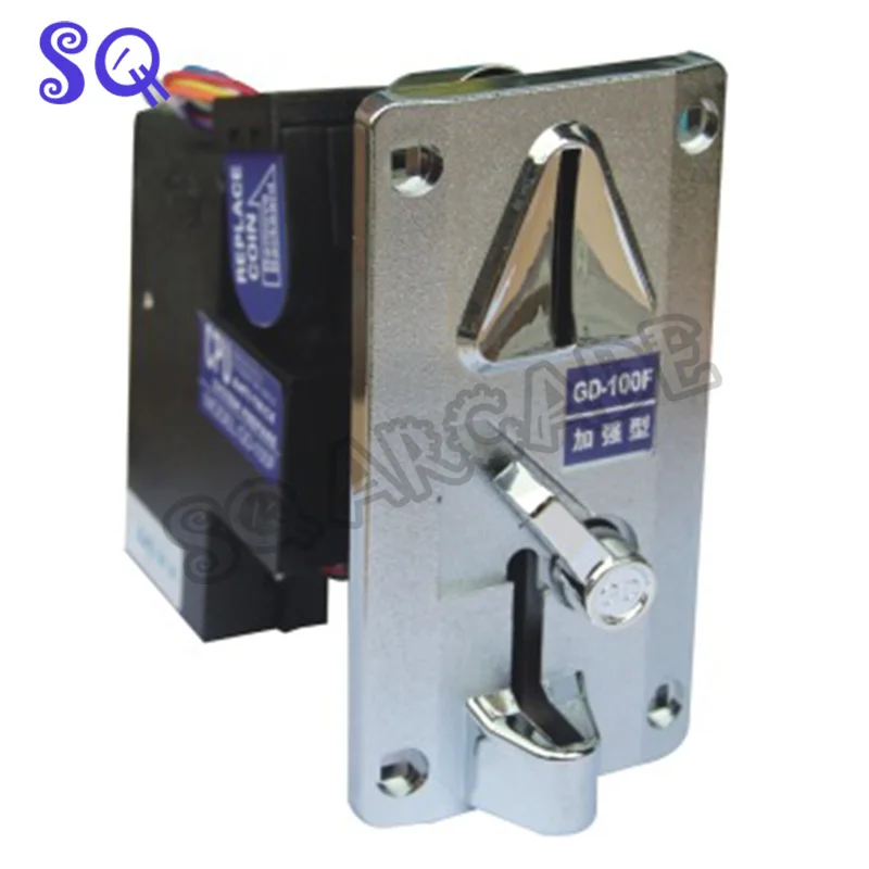 Высокое качество Пластик электронный монетоприемник GD-100F Процессор Multi