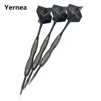 yernea new 3pcs hard darts 20g standard steel pointed darts tungsten dart barrel aluminium alloy shafts dart wing