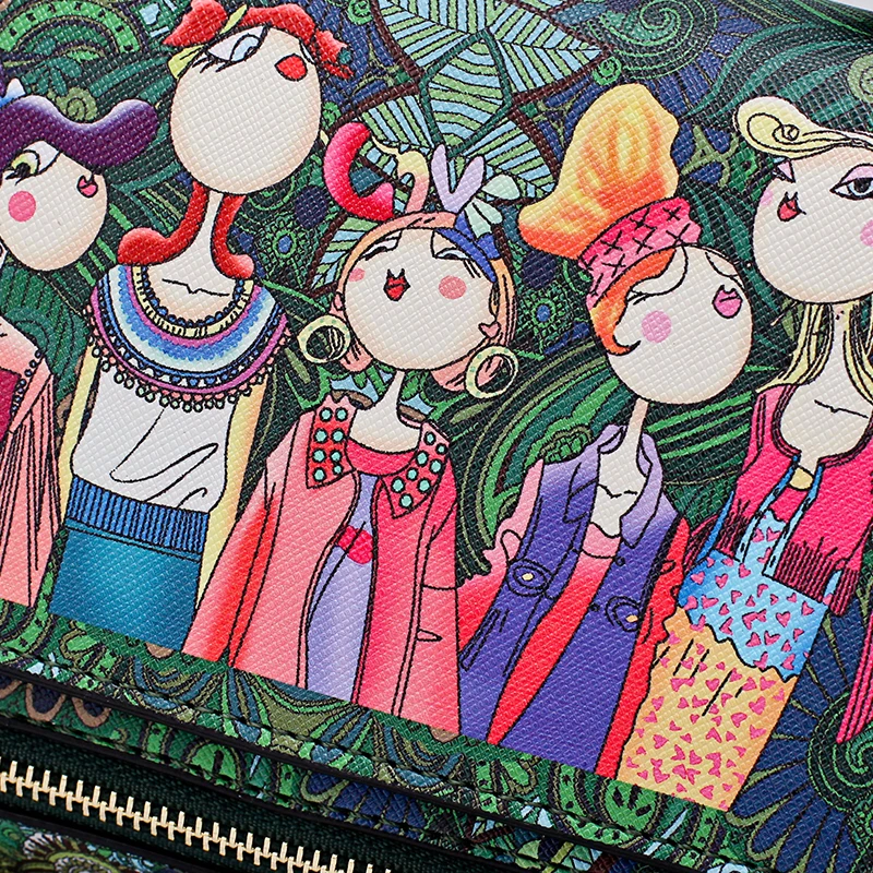 Kavard пляжная сумка с цветочным рисунком зеленые сумки через плечо для женщин