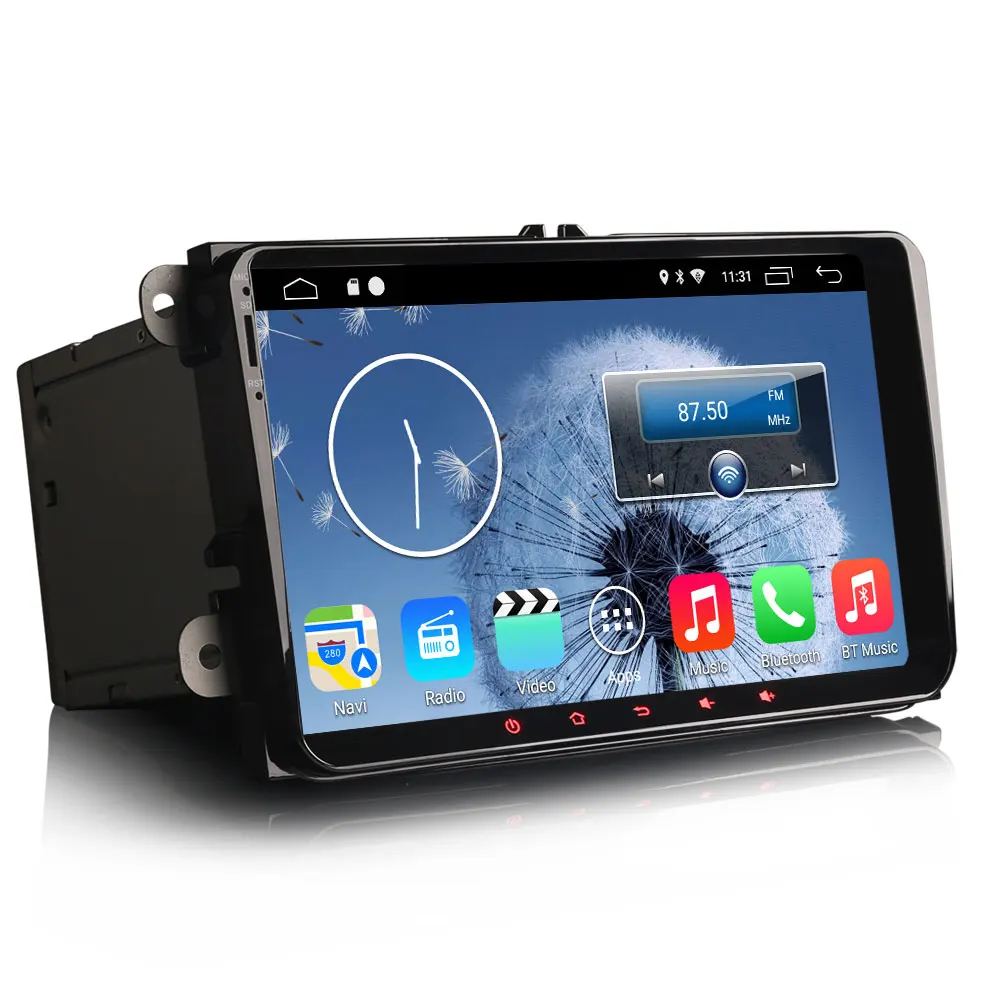 9 &quotAndroid 0 Pie OS автомобильный мультимедийный gps радио для Volkswagen Passat 2005 2014 и Scirocco MK3