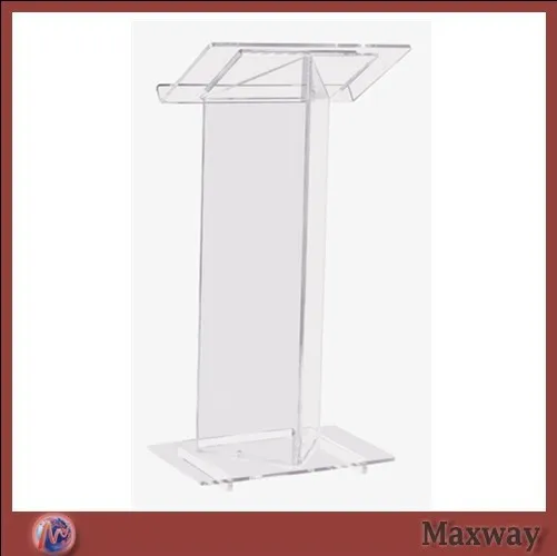 

The sanctity Transparent Acrylic Podium of the church acrylic podium
