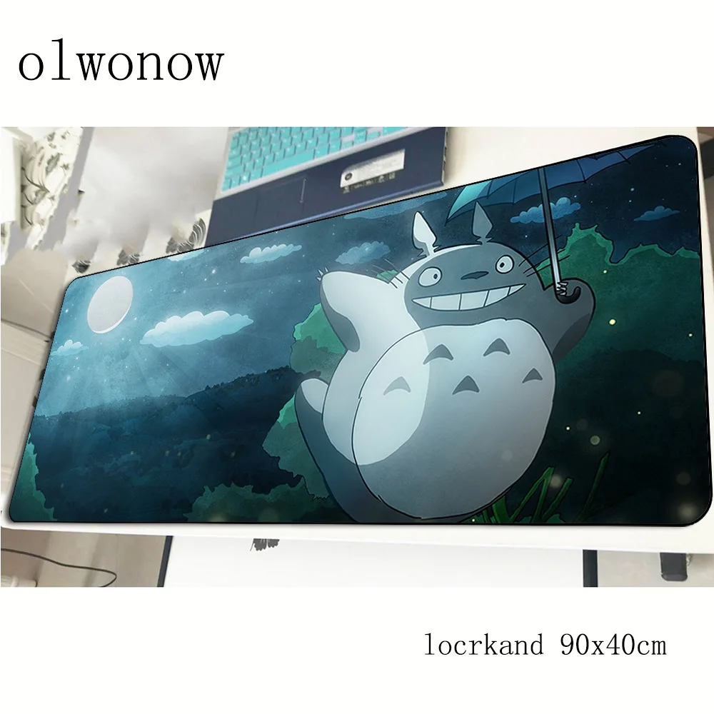 Коврик для мыши Totoro 90x40 см великолепный игровой коврик мультяшный компьютерный