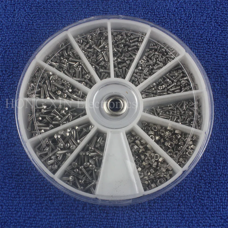 Нержавеющая сталь микро очки солнцезащитные винты гайки отвертка Набор