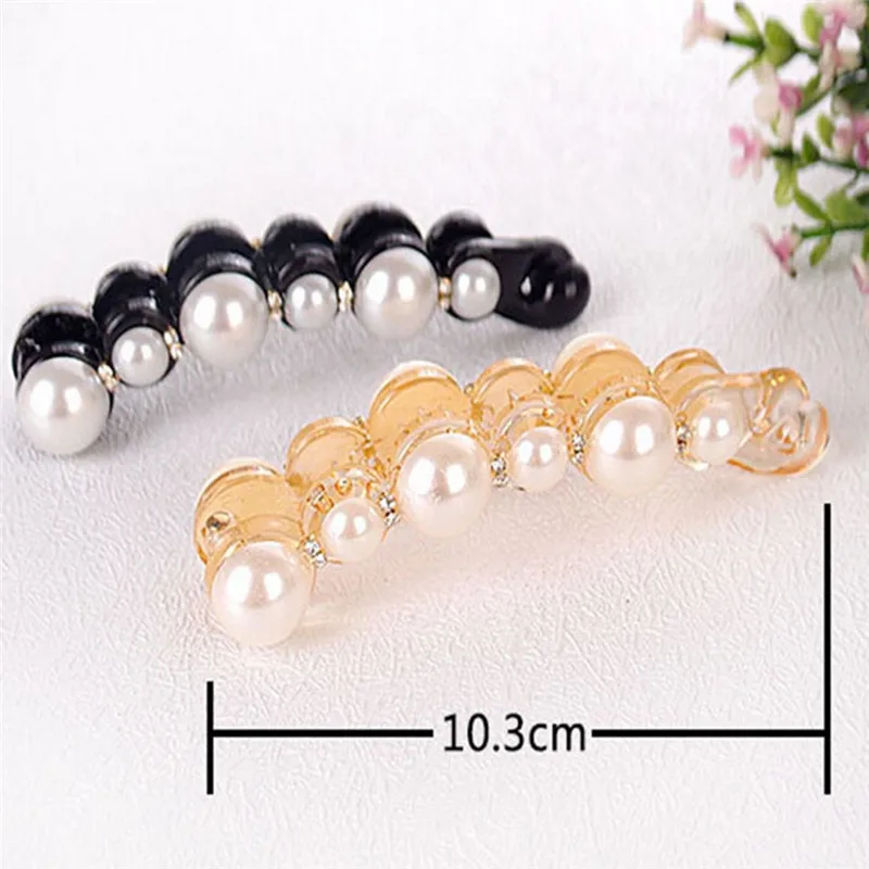 1 шт. длинные заколки с большим искусственным жемчугом для волос женщин и девочек