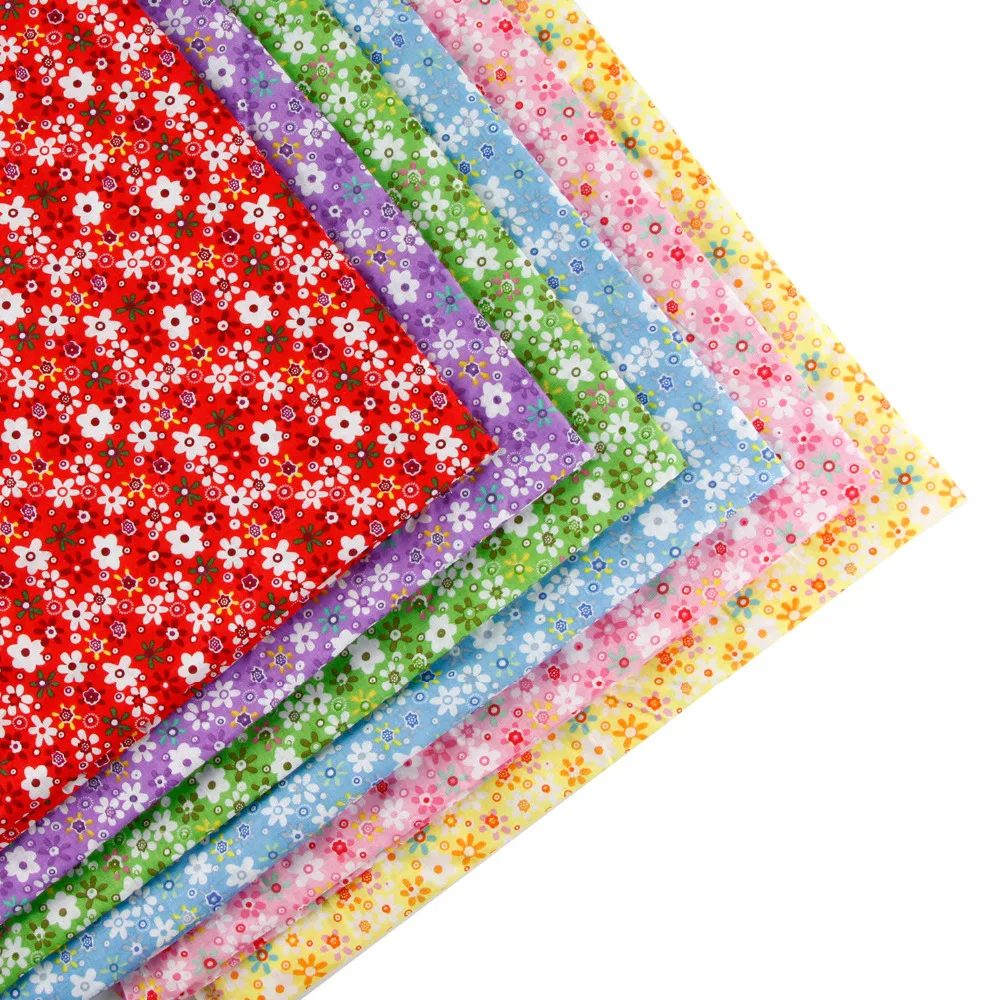 Хлопчатобумажная ткань с желтым принтом лоскутное шитье 158 см х полметра | Дом и