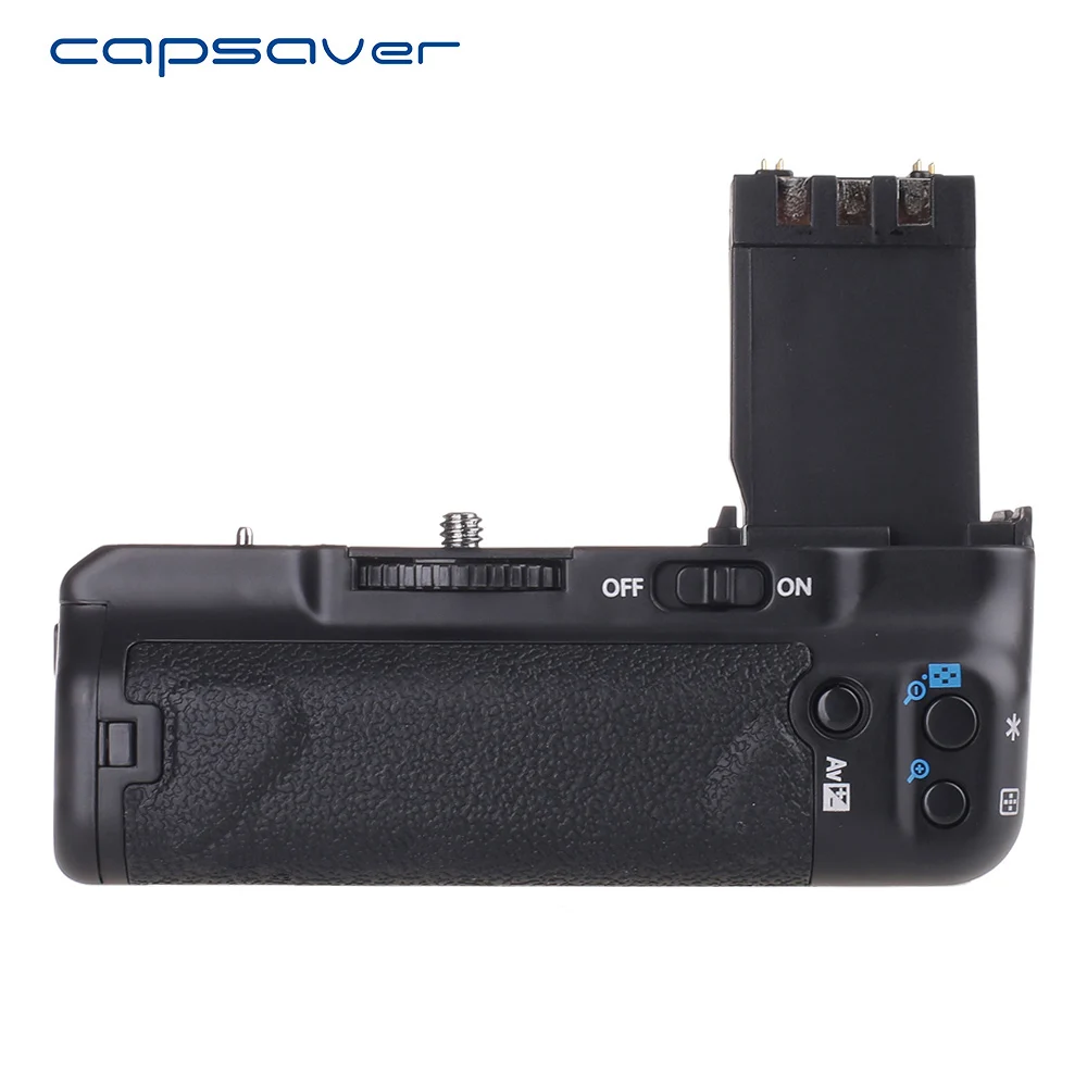 Capsaver вертикальный Батарейная ручка для Canon EOS 400D 350D Rebel XT Xti DSLR Камера заменить BG E3