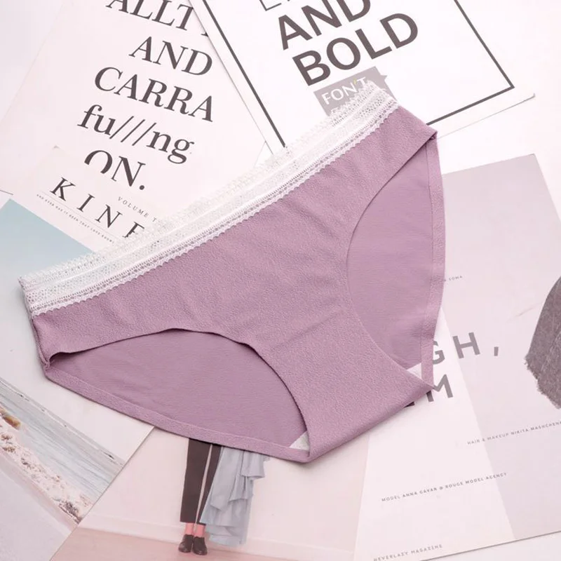 SP & CITY простые шелковые Невидимые трусики для женщин мягкое дышащее бесшовное