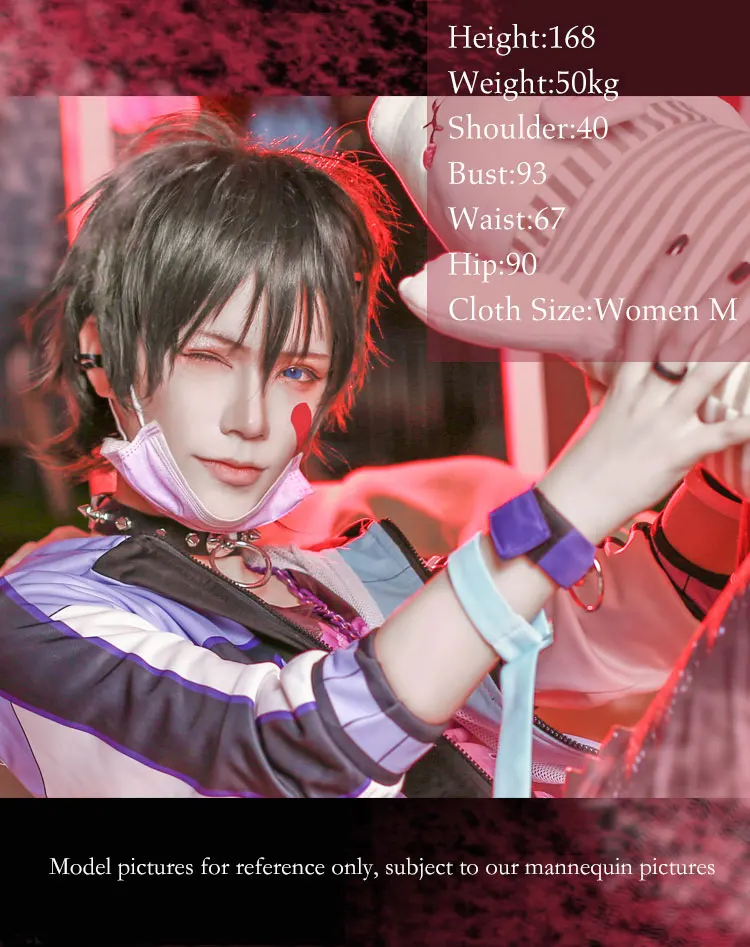 Ансамбль звезд Mika Kagehira Скаут! Яд Косплей Костюм Аниме наряд COSPLAYONSEN