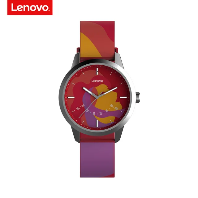 Virgo red Lenovo Watch 9 Смарт-часы Созвездие серии 5ATM водонепроницаемый стальной корпус светящийся указатель фитнес-трекер шагомер калории - Цвет: Virgo red