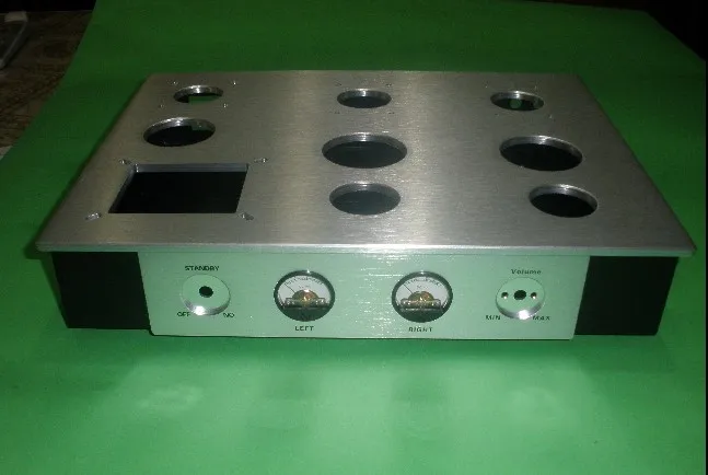 Электронная трубка алюминиевая корпуса алюминиевый корпус усилителя 300B 2A3