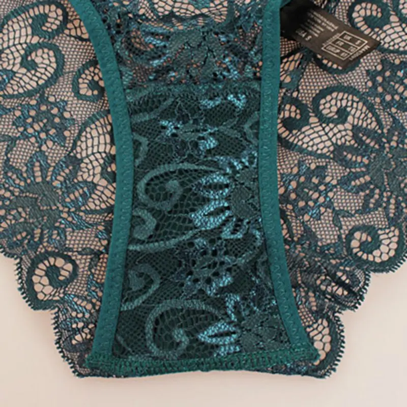 1 шт. женские сексуальные кружевные трусики с высокой промежностью прозрачные